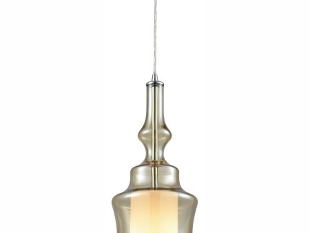 Alora 8   Wide 1-Light Mini Pendant - Polished Chrome For Discount