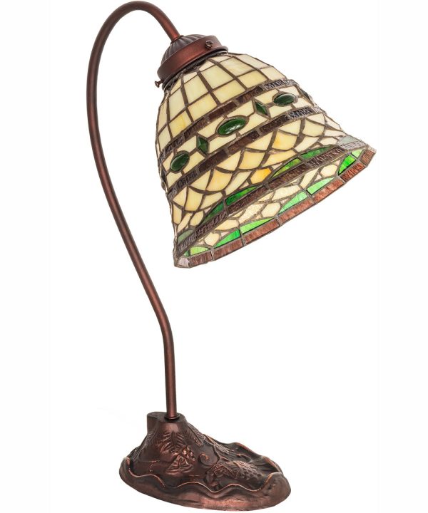 18  Wide Tiffany Roman Desk Lamp Discount