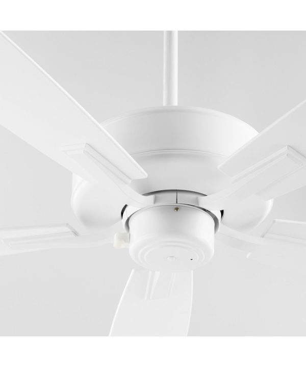 52  Ovation Indoor Outdoor Patio Ceiling Fan Studio White Online now