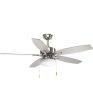 Billows 52  5 -Blade Ceiling Fan Brushed Nickel Online now