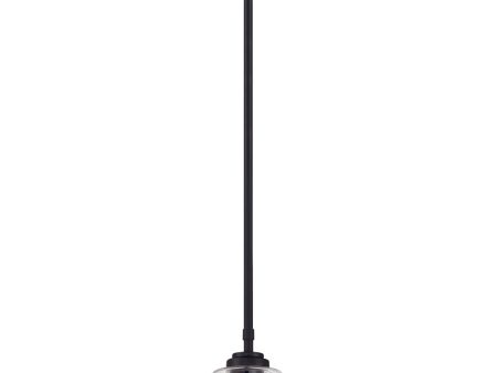 Stowe 1-Light Mini Pendant Flat Black Discount