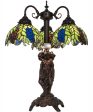 23  High Tiffany Honey Locust 3 Light Table Lamp Online Hot Sale