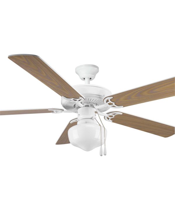 AirPro 52  5-Blade Ceiling Fan White Hot on Sale