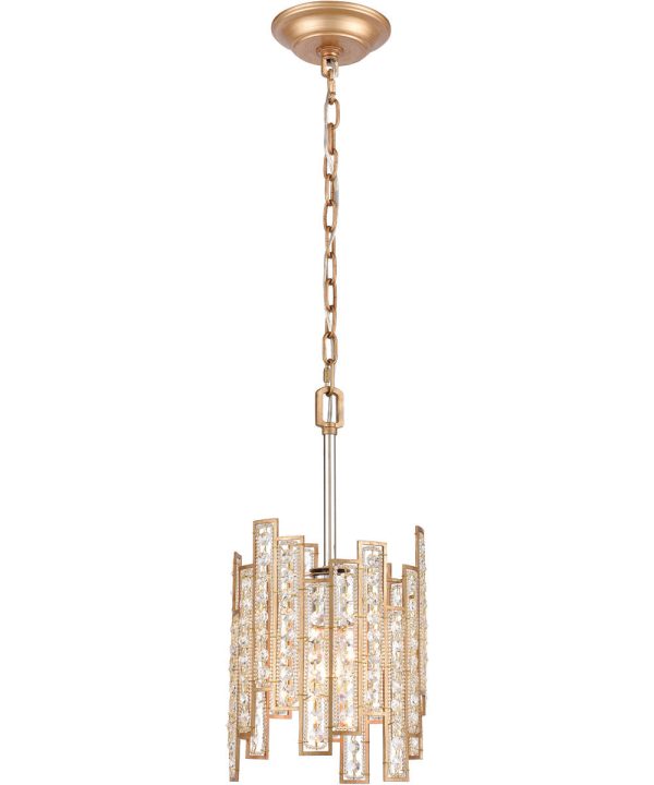 Equilibrium 8   Wide 1-Light Mini Pendant - Polished Nickel Discount