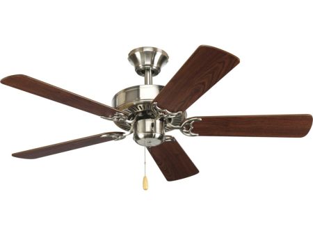 AirPro Builder 42  5-Blade Ceiling Fan Brushed Nickel on Sale