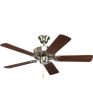 AirPro Builder 42  5-Blade Ceiling Fan Brushed Nickel on Sale