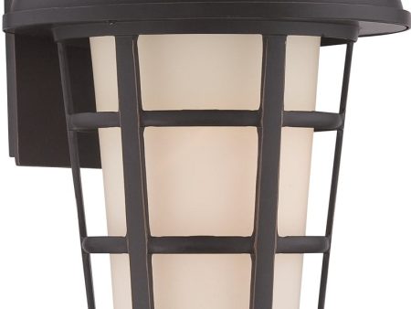 10 w Triton 1-Light Wall Lantern Aged Bronze Patina Online Sale