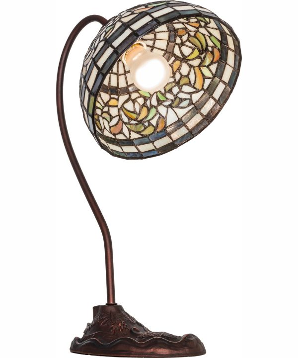 18  High Tiffany Turning Leaf Desk Lamp Supply