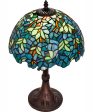 17  High Nightfall Wisteria Table Lamp For Sale