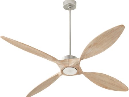 66  Papillon Ceiling Fan Satin Nickel Fashion