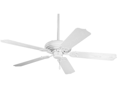 AirPro 52  5-Blade Indoor Outdoor Ceiling Fan White Discount