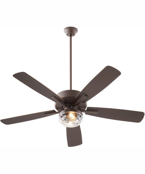 52  Ovation Patio 2-light LED Indoor Outdoor Patio Ceiling Fan Oiled Bronze Fashion