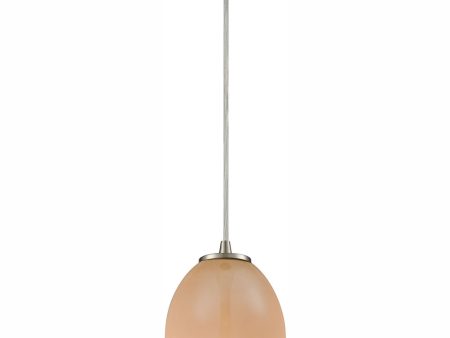 Villiska 5   Wide 1-Light Mini Pendant - Satin Nickel Online now