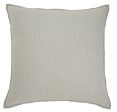 OPEN BOX Solid Pillow Cover Ecru in Cream by Signature Design by Ashley Online Sale