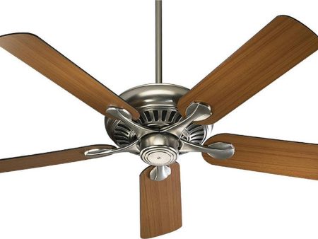 Pinnacle 52  5-Blade Ceiling Fan Satin Nickel Sale