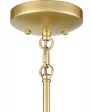 Flora Grace 7   Wide 1-Light Mini Pendant - Champagne Gold For Cheap