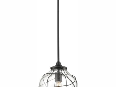 Adorn 9   Wide 1-Light Mini Pendant - Oil Rubbed Bronze For Discount