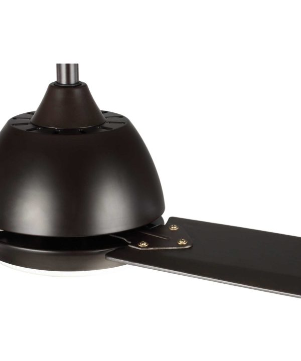 Oriole 60  3-Blade Ceiling Fan with LED Light Architectural Bronze Fashion