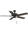 AirPro 52  5-Blade Indoor Outdoor Ceiling Fan Forged Black Discount