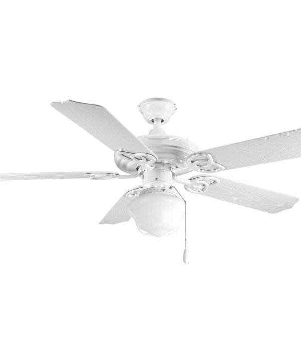 AirPro 52  5-Blade Indoor Outdoor Ceiling Fan White Discount