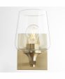 Veno 1-light Wall Mount Light Fixture Aged Brass Online Hot Sale