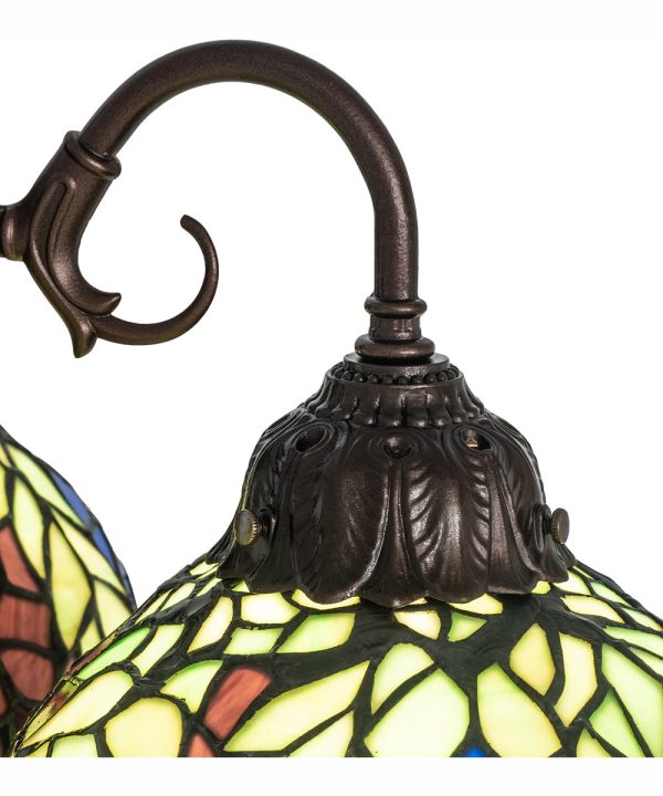 23  High Tiffany Honey Locust 3 Light Table Lamp Online Hot Sale