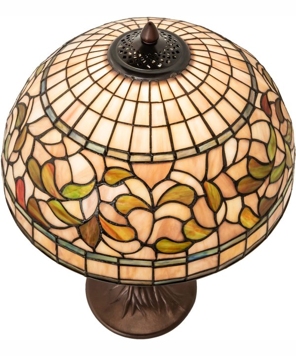 23  High Tiffany Turning Leaf Table Lamp Discount