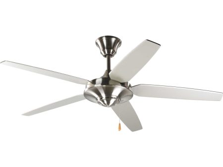 AirPro 54  5-Blade Fan Brushed Nickel For Sale