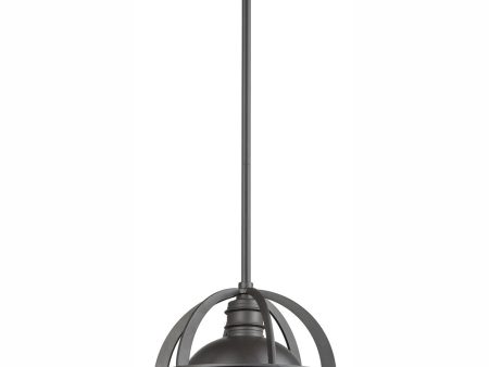 Aubridge 10   Wide 1-Light Mini Pendant - Oil Rubbed Bronze Discount