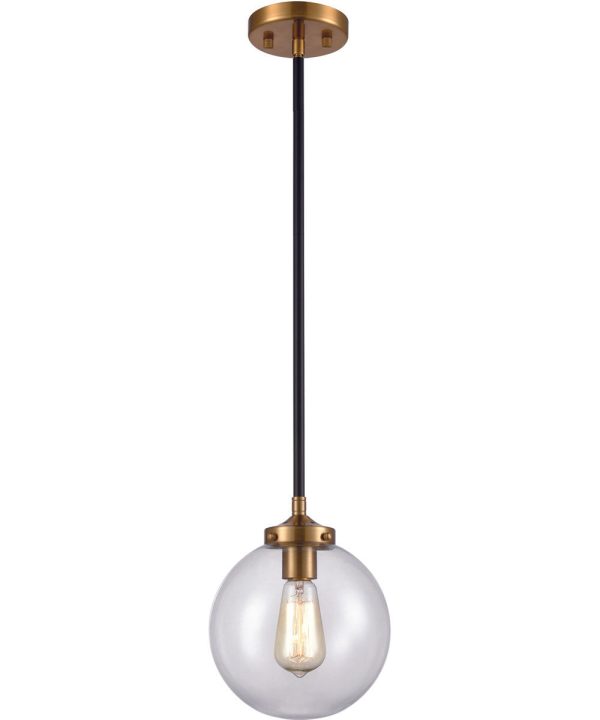 Boudreaux 8   Wide 1-Light Mini Pendant - Antique Gold Online Sale