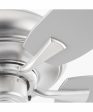 56  Apex Patio Indoor Outdoor Ceiling Fan Satin Nickel Discount