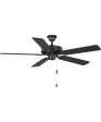 AirPro 52 in. 5-Blade Transitional Ceiling Fan Graphite Online Sale