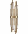 Serena 21.25   High 2-Light Sconce - Satin Brass For Discount