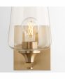 Veno 1-light Wall Mount Light Fixture Aged Brass Online Hot Sale