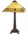 27  High Diamond Band Mission Table Lamp Online