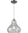 Belmont 10   Wide 1-Light Mini Pendant - Satin Nickel Online Sale