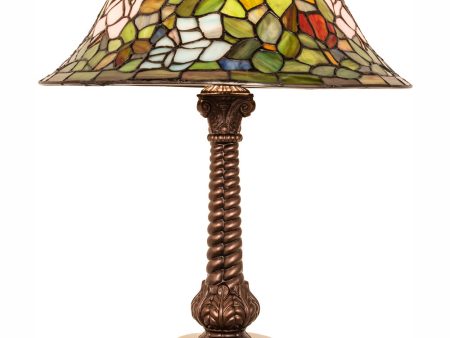 23  High Tiffany Rosebush Table Lamp Cheap