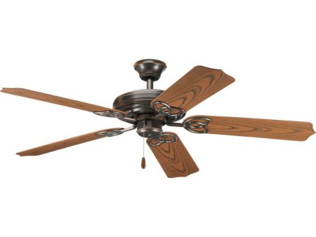 AirPro 52  5-Blade Indoor Outdoor Ceiling Fan Antique Bronze Cheap