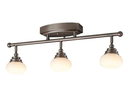 Allen + Roth 24 W 3-Light Rail Fixed Track Bar Light by Kichler Antique Pewter Finish Online