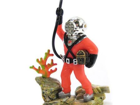 Action Air - Diver with Hose 4.5  Tall by Penn Plax Online now