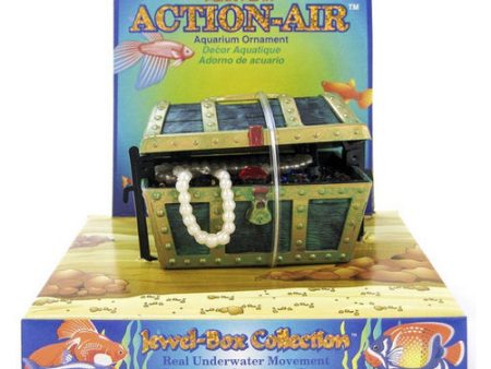 Action Air Treasure Chest Aquarium Ornament Treasure Chest by Penn Plax Supply