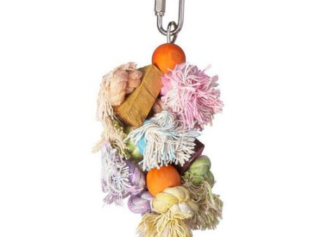 Bird Life Shaggy-Kabob Parakeet Toy 6  Long by Penn Plax Online Sale